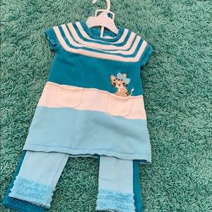 👼🏻5 for $20👼🏻Cat Outfit- Shirt & 2 Leggings.